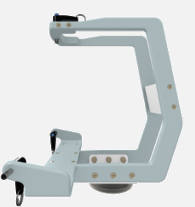 Hillaero ZOLL M FAA certified mountable bracket for Air Ambulance Airmed Helicopter or Fixed Wing Aircraft SIDE